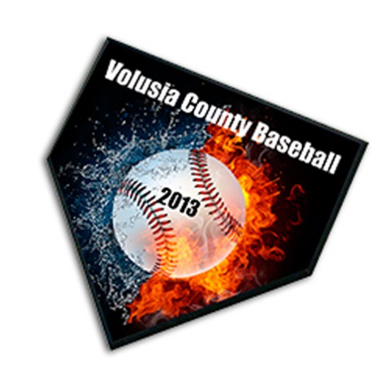 Home Plate Plaque 10 in by 10 in B-1