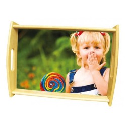 5700 Small Sublimation Serving Tray Natural