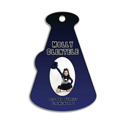 5897 FRP Megaphone Sublimation Bag Tag 5897 FRP Megaphone Sublimation Bag Tag