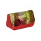 Pencile /Cosmetic /Brush Organizer Clutch Bag Red