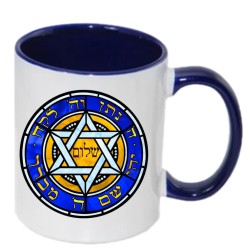 11oz Inner Rim Color Mug Blue 11oz Inner Rim Color Mug Blue