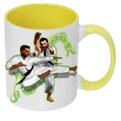 11oz Inner Rim Color Mug Yellow 36pcs 11oz Inner Rim Color Mug Yellow 36pcs