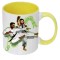 11oz Inner Rim Color Mug Yellow 36pcs