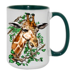 15oz Inner Rim Color Sublimation Mug Green 36pcs 15oz Inner Rim Color Sublimation Mug Green 36pcs