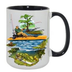 15oz Inner Rim Color Sublimation Mug Black 36pcs 15oz Inner Rim Color Sublimation Mug Black 36pcs