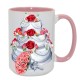 15oz Inner Rim Color Mug Pink (36pcs/case) (MUG-IR15P) FL-5