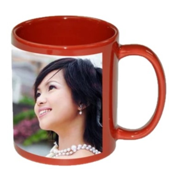 11oz Red Mug with White Patch 12 p/c 11oz Red Mug with White Patch 12 p/c