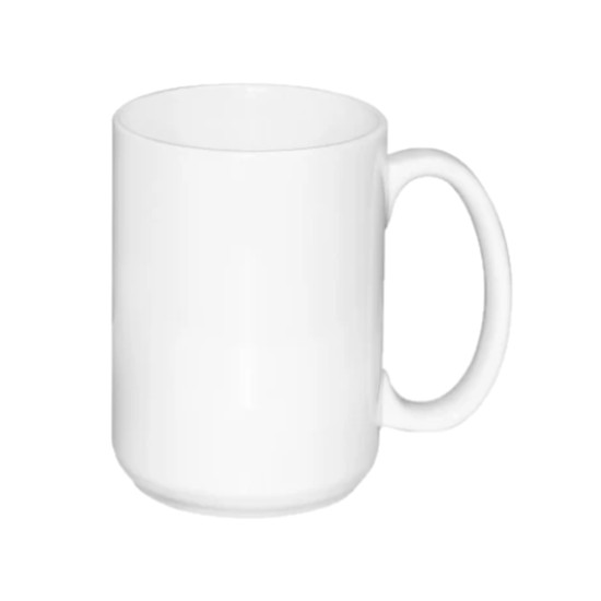 White Ceramic Sublimation Mugs 15oz