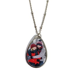 Sublimation Necklace Ellipse (