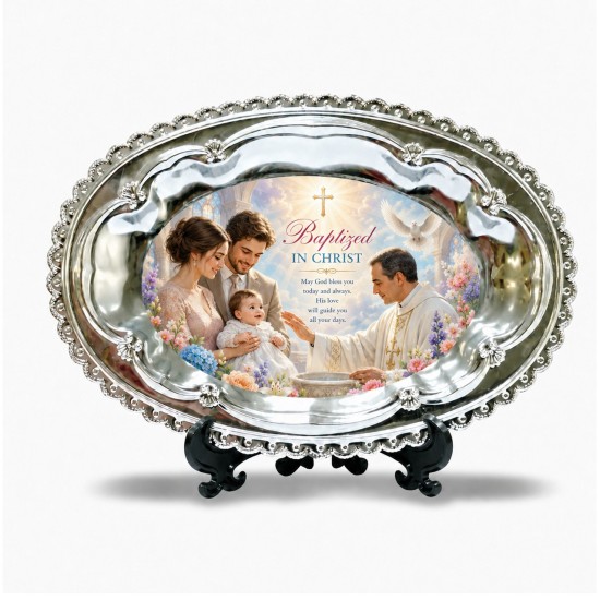 Sublimation Metal Plate Ellipse 6" – Glossy Aluminum Photo Blank (PT3)
