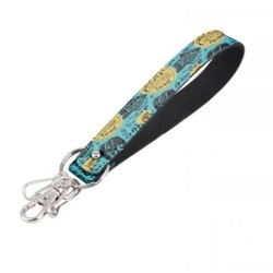 PU Leather Strap Key Chain .7"x12.4" PU Leather Strap Key Chain .7"x12.4"