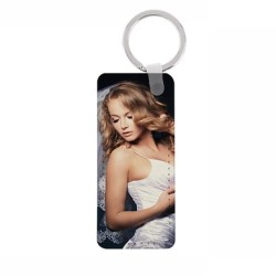 PU Leather Key Chain Rectangular PU Leather Key Chain Rectangular
