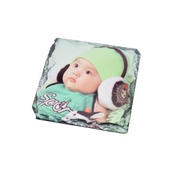 Sublimation Slate Coaster Square 4" Sublimation Slate Coaster Square 4"
