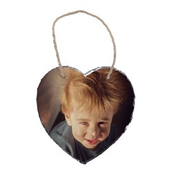 Sublimation Slate Heart Hanging 7.9x 7.9 Sublimation Slate Heart Hanging 7.9x 7.9