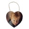 Sublimation Slate Heart Hanging 7.9x 7.9