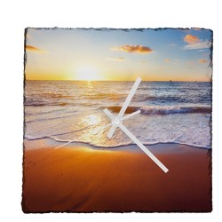Sublimation Slate Square 0Clock 10.63x10.63 Sublimation Slate Square 0Clock 10.63x10.63