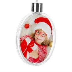 Hanging Plastic Ball Ornament 2.95'' Hanging Plastic Ball Ornament 2.95''