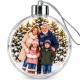 Hanging Plastic Ball Ornament 3.35"