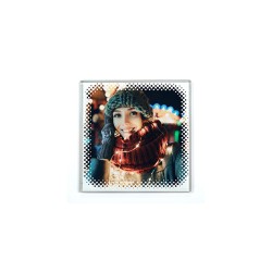 4 inch Glass Coaster Square 4 inch Glass Coaster Square
