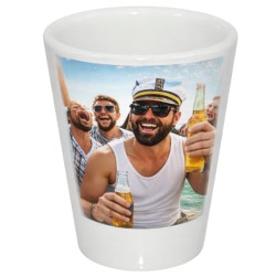 Sublimation 1.5oz Ceramic Shot Glass 12 P/C  (BN17D)