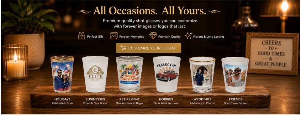 Sublimation Shot Glass