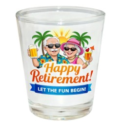 Sublimation 1.5oz Shot Glass Mug (Clear) 12p/c (BN20)