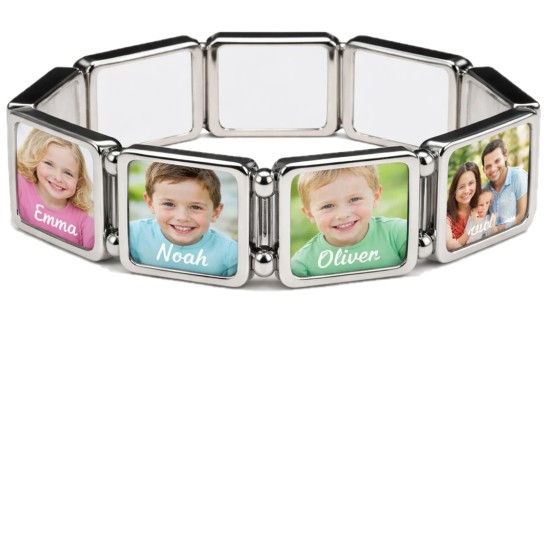 Fashion Bracelet 9-Square-Panel