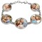 Fashion Bracelet 5-Round-Panel