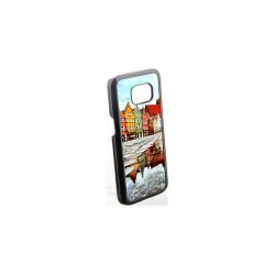 Samsung S7 Cover (PlasticBLACK WITH METAL INSERT Samsung S7 Cover (PlasticBLACK WITH METAL INSERT