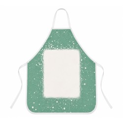 Blank Faux Bleach Linen Apron Green (TD-WQAD7072GR)