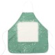 Blank Faux Bleach Linen Apron Green (TD-WQAD7072GR)