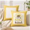 Faux Bleach Pillow Cover Yellow (TD-ZT4040YL)