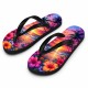 Adult Flip Flops Black  XL-Large (TX00-BXL)
