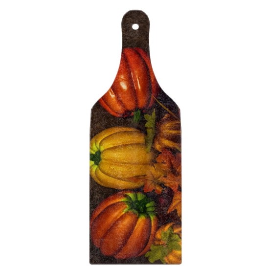 Wine Bottle shaped Glass Cutting Board 7.5" x 14.25"  # (CB06 )  D-6