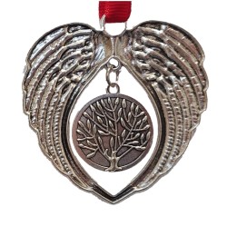 Angel Wing Gold Sublimation Ornament
