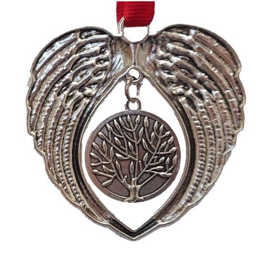 Angel Wing Gold Sublimation Ornament (WingG)  I-2 