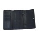 TRIFOLD LADIES WALLET BLACK