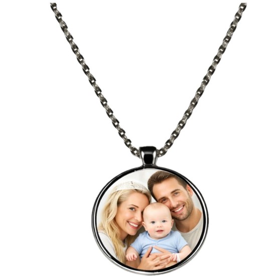 Sublimation Necklace Round