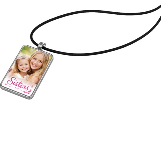 Sublimation Necklace Rectangular