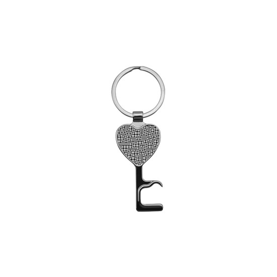 Multi-functional Heart Key Chain Bottle Opener 0.1" (YA103)  