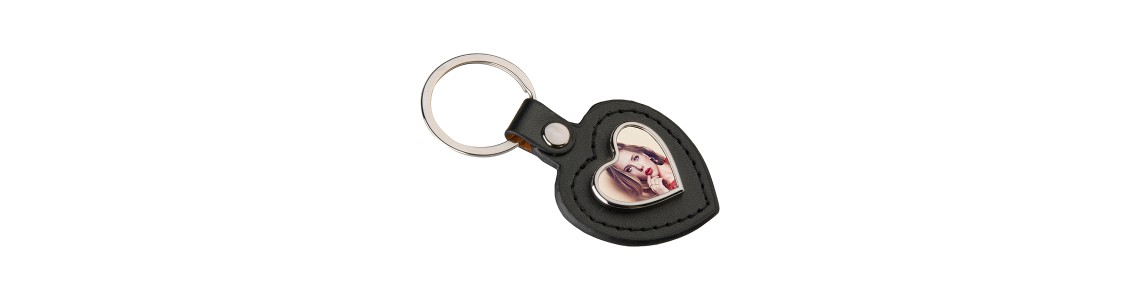 PU leather keychain