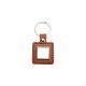 PU Square Key Chain (Brown) (YA107-BR) 