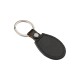 PU Oval Key Chain black (YA108 )  