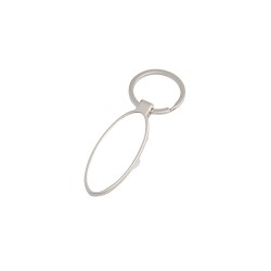 Bottle Opener Key Chain Oval