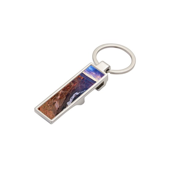 Bottle Opener Key Chain Rectangle (YA123) 