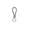 Round Braided Key Chain (Brown