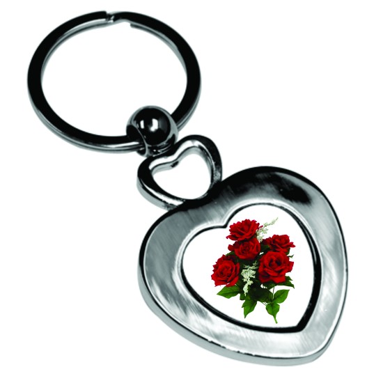 Sublimation Keychain - 70 Heart 0. 9 " ) YA70  F-5