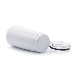 20oz SUBLITI White Steel Double Wall Tumbler 20oz SUBLITI White Steel Double Wall Tumbler