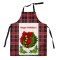 Buffalo Plaid Sublimation Blank Linen Apron
