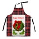 Buffalo Plaid heavyweight Linen Aprons 13.6" X 21".65 PRINTABLE BPWQ